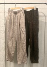 【ichi Leopard Pants/ made in Japan】イチ レオパードパンツ/ 日本製(2カラー展開)