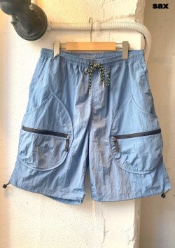 画像2: 【gym master Rip stop Nylon Drop pocket Short pants】ジムマスター リップストップ ナイロン ドロップポケット ショートパンツ(3カラー展開)