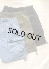 【gym master Rip stop Nylon Drop pocket Short pants】ジムマスター リップストップ ナイロン ドロップポケット ショートパンツ(3カラー展開)