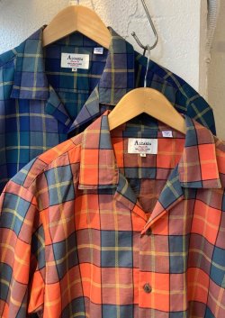 画像1: 【ALCARZA COOLMAX Check Shirt/ made in Japan】アルカルザ クールマックス チェックシャツ/日本製(2カラー展開)