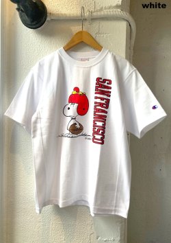 画像2: 【champion 9.4oz Jersey Reverse weave Short sleeve Tee Relax Fit/ PEANUTS】チャンピオン 9.4オンス ジャージー リバースウィ―ブ 半袖Tee/ リラックスフィット(2カラー展開)