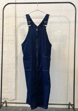 画像8: 【gym master 10oz Stretch Jumper Skirt】ジムマスター 10オンス ストレッチ デニム/かつらぎ ジャンパースカート(2カラー展開)