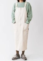 他の写真1: 【gym master 10oz Stretch Jumper Skirt】ジムマスター 10オンス ストレッチ デニム/かつらぎ ジャンパースカート(2カラー展開)
