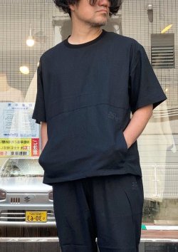 画像1: 【gym master Linen×Rayon Tee】ジムマスター 麻×レーヨン Tee(2カラー展開)