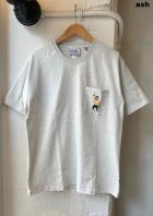 他の写真2: 【gym master 7.4oz Pocket S/S Tee】ジムマスター 7.4オンス レスラー刺繍ポケットTee(3カラー展開)
