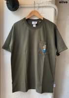 他の写真3: 【gym master 7.4oz Pocket S/S Tee】ジムマスター 7.4オンス レスラー刺繍ポケットTee(3カラー展開)