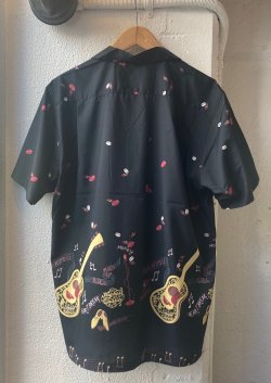 画像10: 【UNIVERD72 Aloha Shirt/ Guiter】ユニバード72 アロハシャツ/ ギター(2カラー展開)
