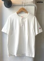 他の写真1: 【Healthknit Openend Dry Henley-neck Short-sleeve Tee】ヘルスニット オープンエンド ドライ ヘンリーネック半袖Tee(2カラー展開)