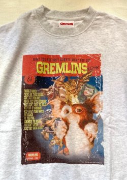 画像3: 【GREMLINS Crew Sweat Shirt】グレムリン ギズモ ムービーポスター スウエットシャツ(2カラー展開)