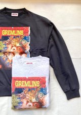 【GREMLINS Crew Sweat Shirt】グレムリン ギズモ ムービーポスター スウエットシャツ(2カラー展開)