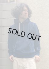 【champion 10oz Reverse weave Hooded Sweat Shirt】チャンピオン 10オンス リバースウィーブ フーデッド スウエットシャツ(indigo)