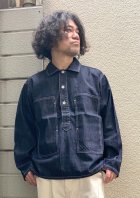 他の写真1: 【HOUSTON U.S.ARMY Denim Pullover Shirt】ヒューストン デニム プルオーバーシャツ(one wash)