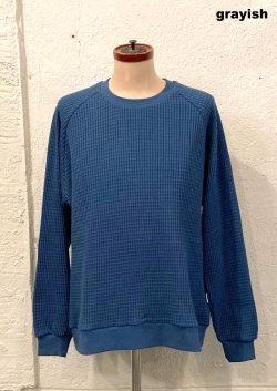 画像2: 【gym master 12oz Heavy waffle Crew neck】ジムマスター 12オンス ヘビーワッフル クルーネック(3カラー展開)