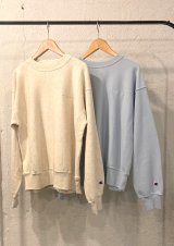 【champion women's 10oz reverse weave crew-neck sweat shirt】チャンピオン ウィメンズ 10oz リバースウィ―ブ クルーネック スウエットシャツ(2カラー展開)