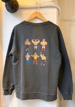 画像4: 【gym master 9.4oz Pigment Crew-neck Sweat Shirt】ジムマスター 9.4オンス ピグメント レスラー スウエットシャツ(charcoal)