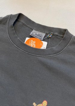 画像7: 【gym master 9.4oz Pigment Crew-neck Sweat Shirt】ジムマスター 9.4オンス ピグメント レスラー スウエットシャツ(charcoal)