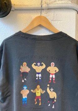 画像1: 【gym master 9.4oz Pigment Crew-neck Sweat Shirt】ジムマスター 9.4オンス ピグメント レスラー スウエットシャツ(charcoal)