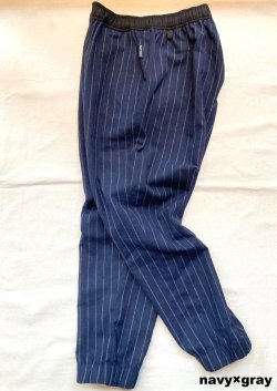 画像2: 【gym master reversible stripe tapered pants】ジムマスター リバーシブル ストライプ テーパードパンツ(2カラー展開)
