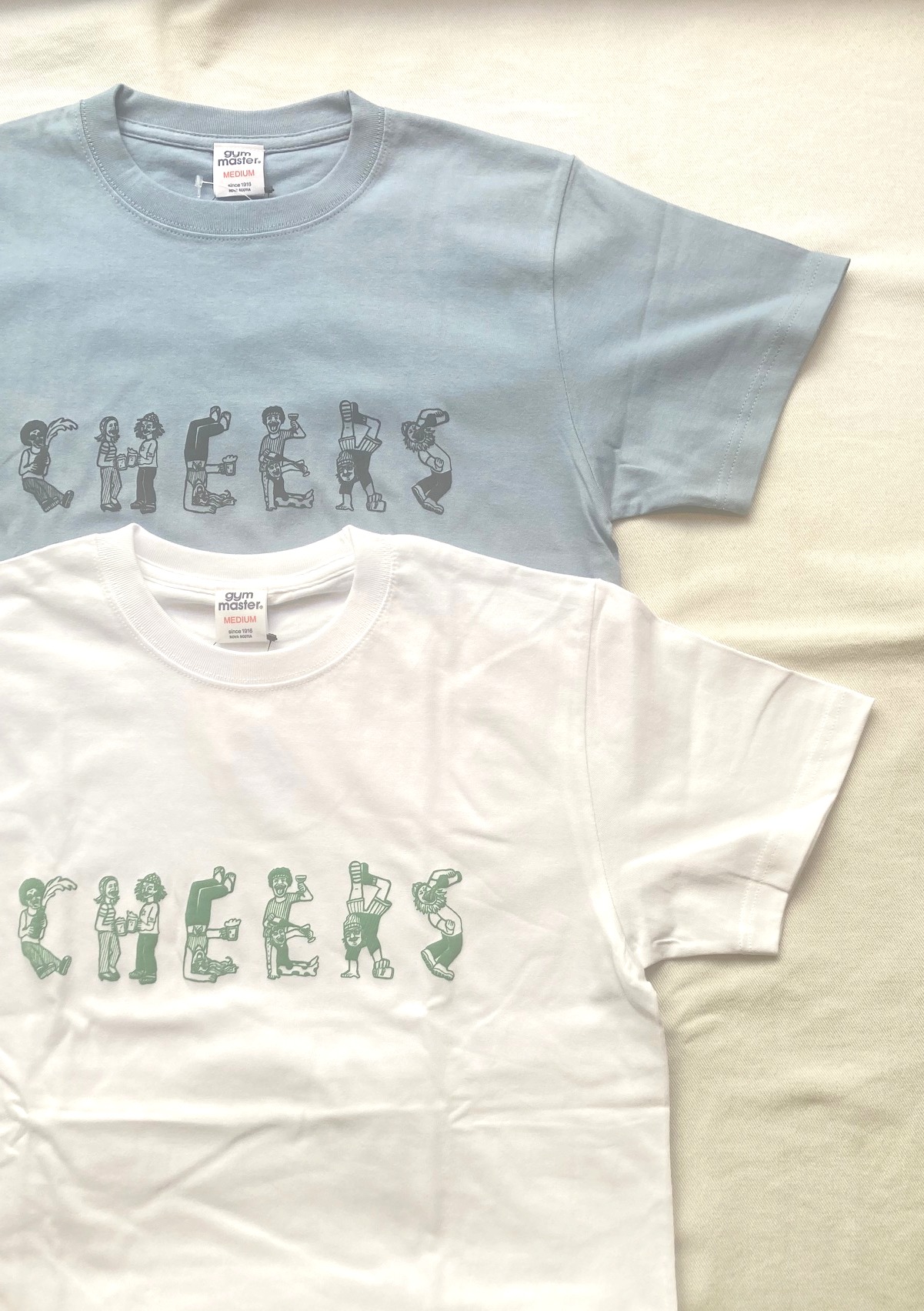 【gym master】 5.6oz S/S Tee/ CHEERS 商品アップ完了です。