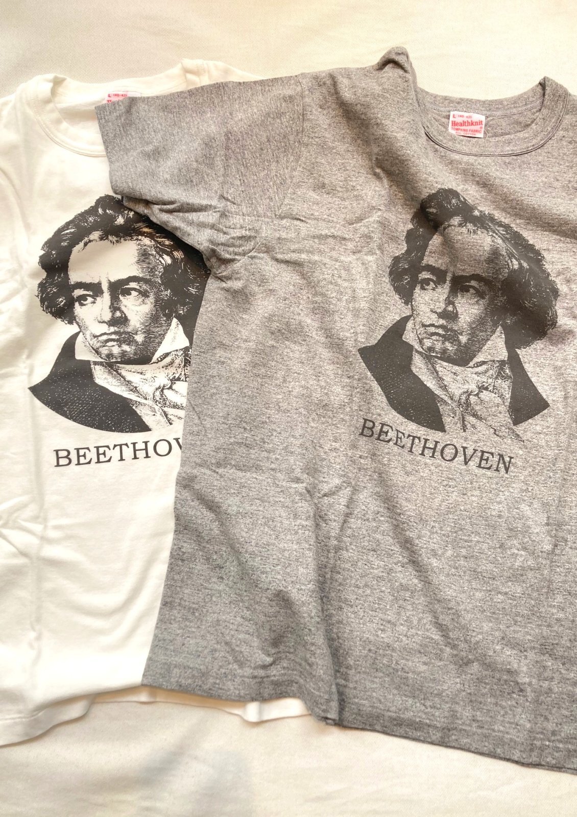 【Healthknit】 TOMPKINS Crew-neck S/S Tee/ BEETHOVEN 商品アップ完了です。