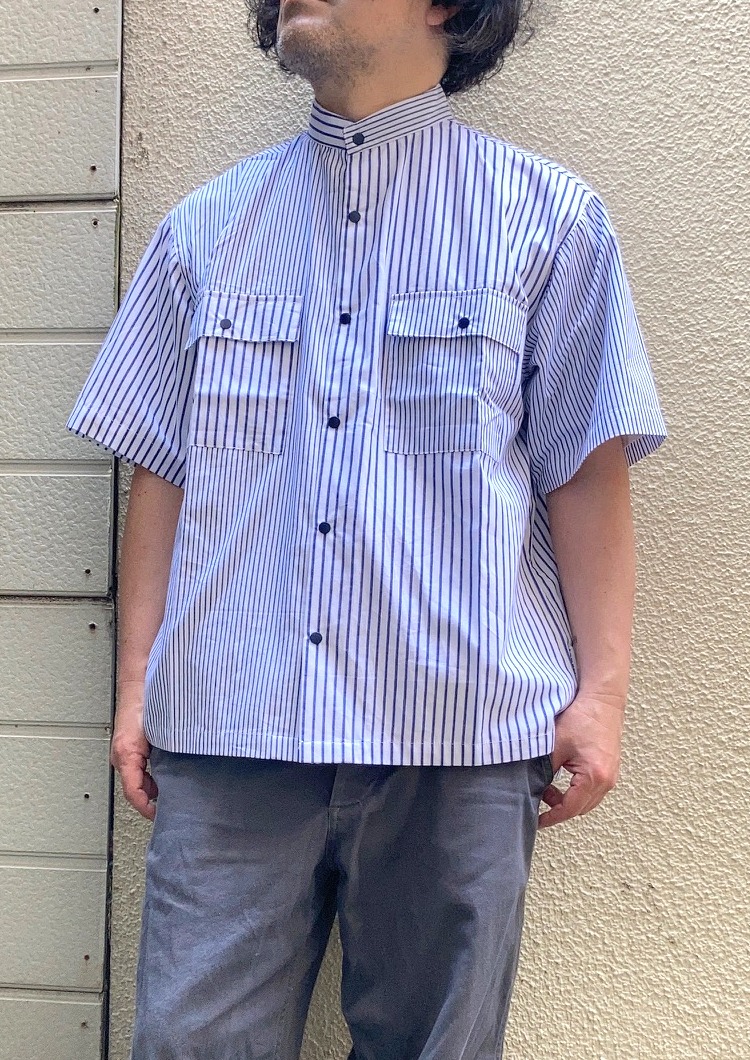 【gym master】 2way Snap Button S/S Shirt 商品アップ完了です。