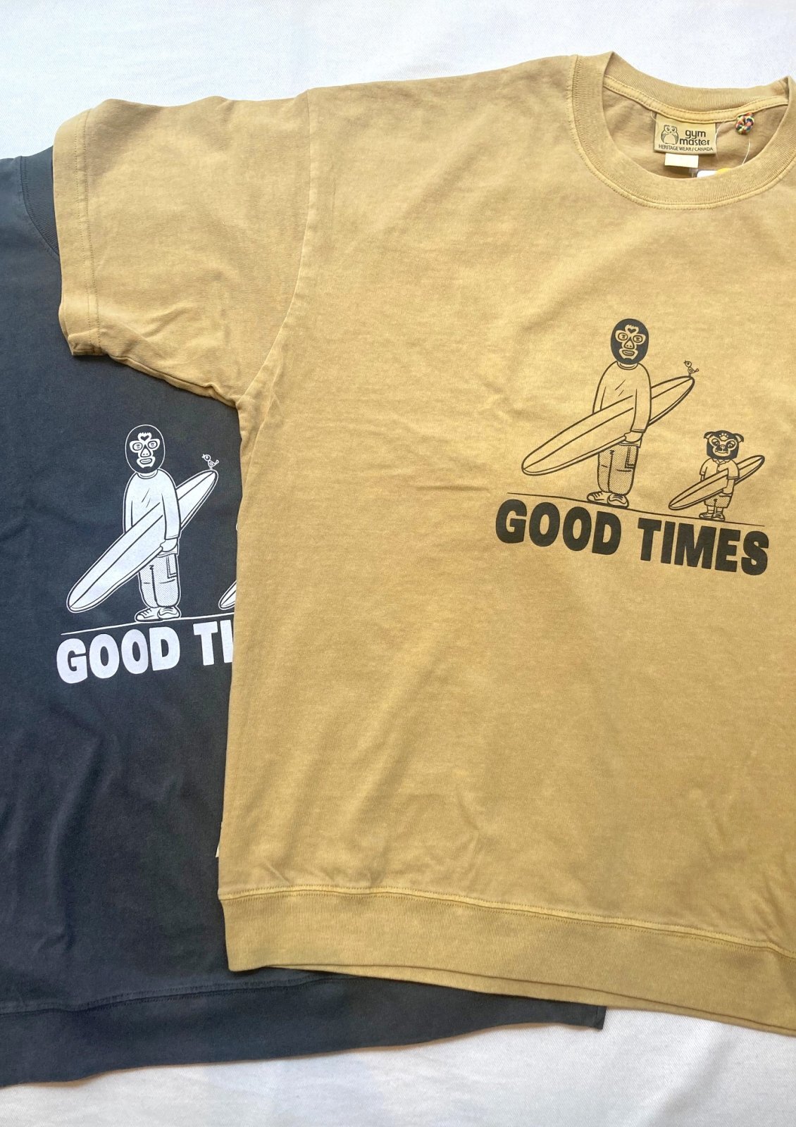 【gym master】 6.2oz pigment big tee/ GOOD TIME 商品アップ完了です。