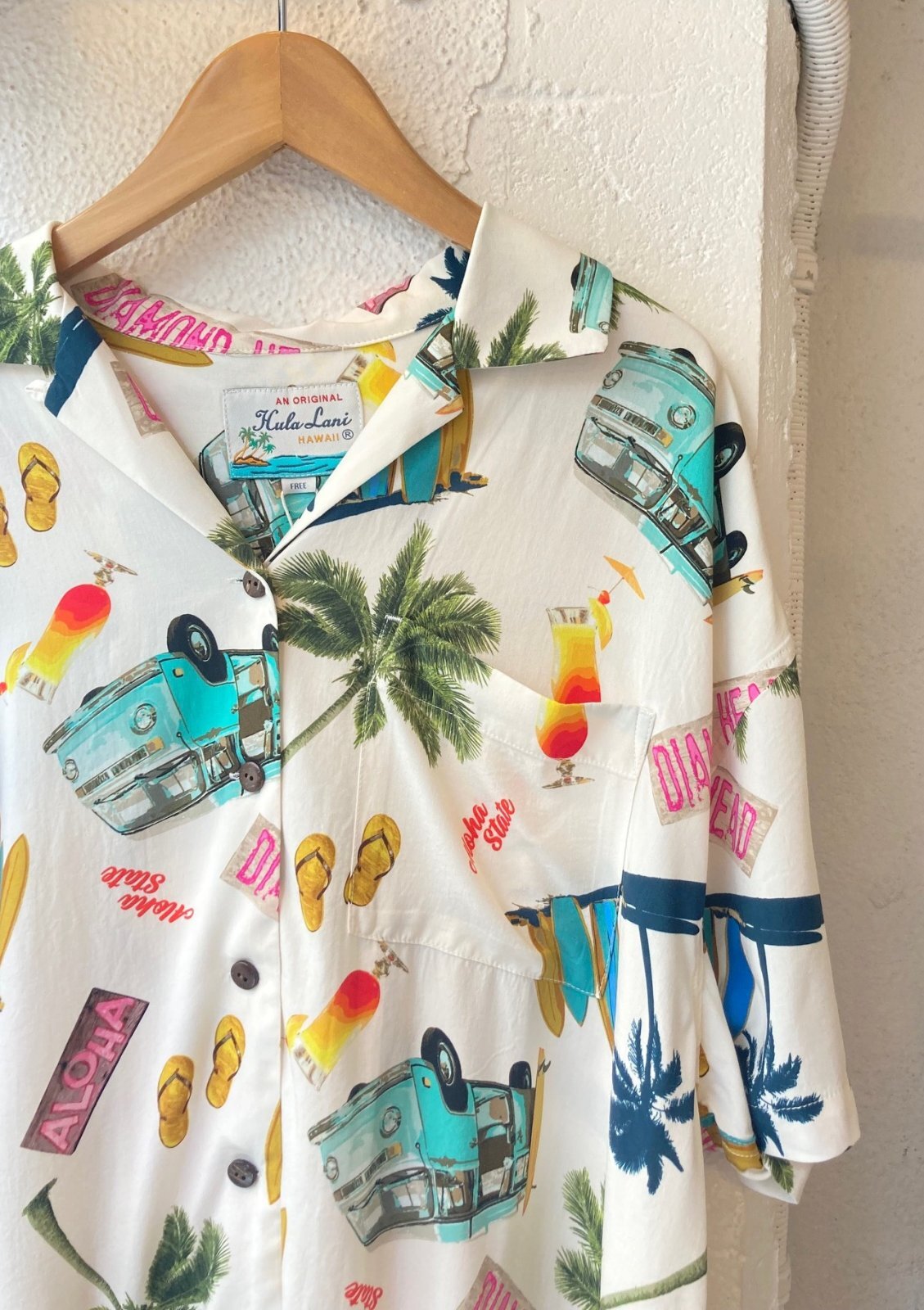 【Hula Lani HAWAII】 Rayon Aloha Shirt 商品アップ完了です。
