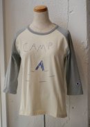 画像: 【pop●copy×champion×LINK】 print 3/4 sleeve ragran tee 商品アップ完了です。