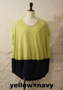 画像: 【cuore store】dolman tunic 2tone 商品アップ完了です。