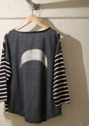 画像: 【pop●copy】3/4sleeve boeder tee (月) 商品アップ完了です。