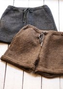 画像: 【ichi】border knit short pants 商品アップ完了です。