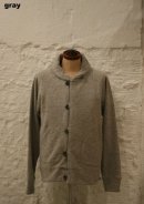 画像: 【gymmaster】wool blend sweat loop button shawl cardigan 商品アップ完了です。