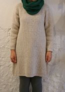 画像: 【ichi】knit crewnack raglan onepeice 商品アップ完了です。