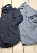 画像: 【ichi】indigo shirt jk 商品アップ完了です。