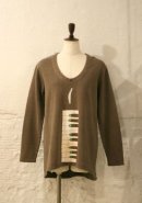 画像: 【pop●copy×nappalm×LINK】u/neck sweat tunic 商品アップ完了です。