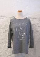 画像: 【pop●copy×LUEUF×LINK】raglan print 3/4sleeve tee 追加入荷しました。