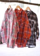 画像: 【nappalm】3/4sleeve check shirt 商品アップ完了です。