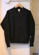 画像: 【champion】reverseweave sweat snap cardigan/made in USA 新色(ブラック)が入荷しました。