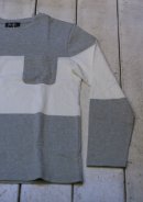 画像: 【M&S】bi color border pocket L/S Tee 商品アップ完了です。