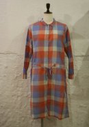 画像: 【ichi】block check shirt one-piece 商品アップ完了です。