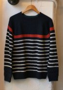 画像: 【kriff mayer】mock-neck border knit 商品アップ完了です。