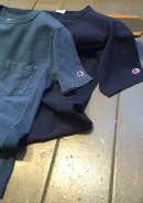 画像: 【champion】reverse-weave indigo cotton pocket S/S Tee 商品アップ完了です。