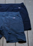 画像: 【champion】reverse-weave indigo cotton short pant 商品アップ完了です。