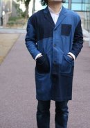 画像: 【M2SQUARED】patchwork denim chester coat 商品アップ完了です。