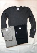 画像: 【champion】waffle crew-neck L/S Tee 商品アップ完了です。