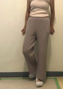 画像: 【minelal】rib knit wide pants 商品アップ完了です。