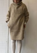 画像: 【saburoku】turtle-neck knit-one-piece 商品アップ完了です。