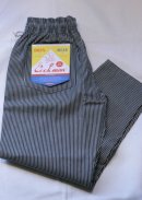 画像: 【Cookman】Chef Pants hickory 商品アップ完了です。