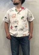 画像: 【gym master】happy paint jacquard S/S shirt 商品アップ完了です。