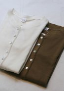 画像: 【Quand】Henley-neck Thermal 3/4 Sleeve Tee 商品アップ完了です。